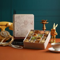 【金格】航海午茶綜合小餅禮盒(玫瑰燙金限定版)
